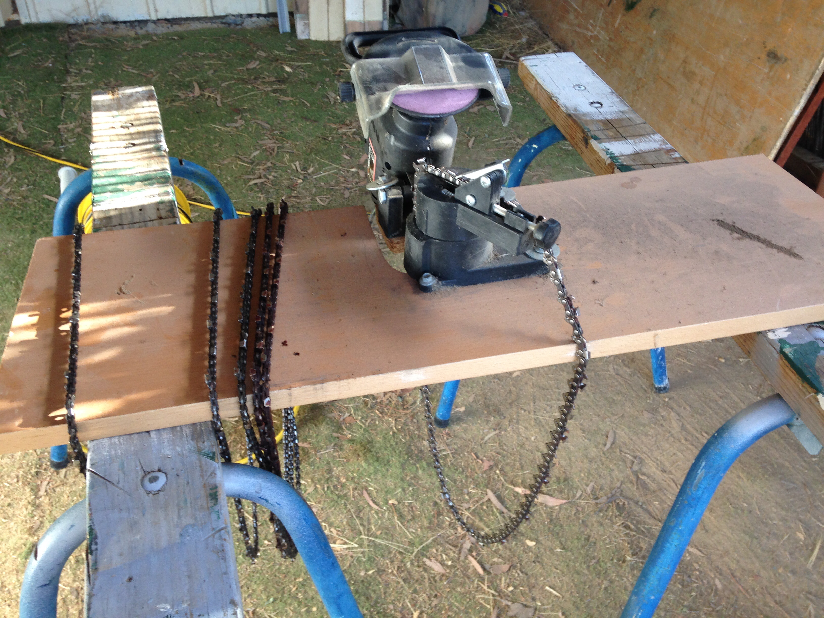 how to sharpen a chainsaw