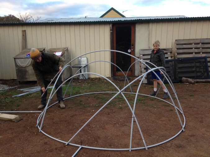 How to make a lightweight chook tractor