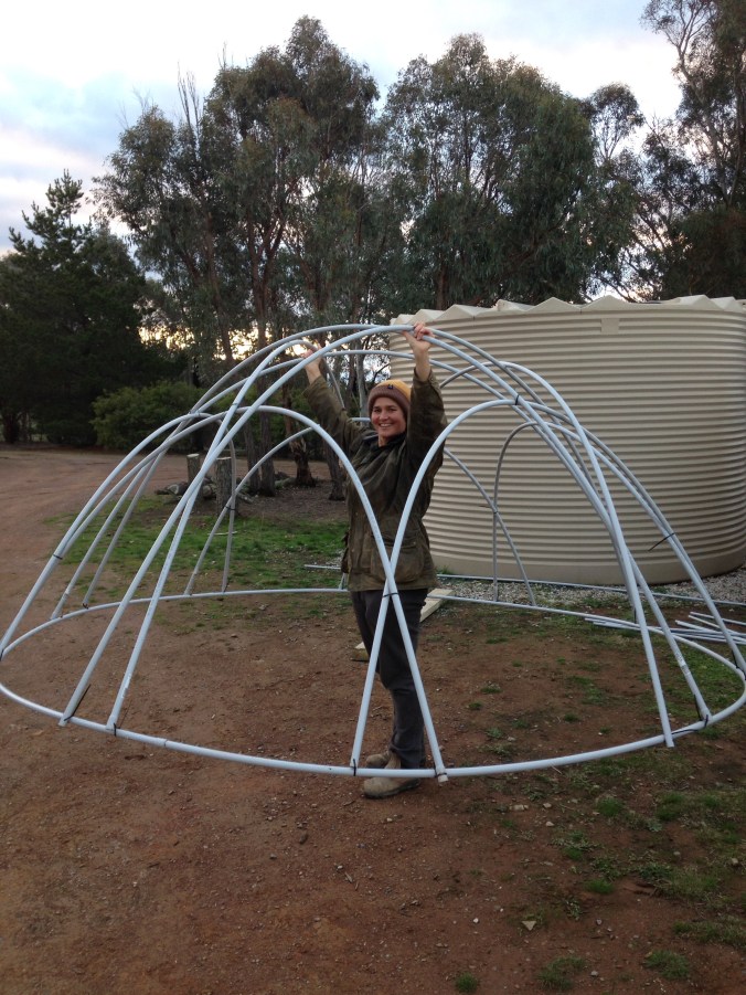 How to make a lightweight chook tractor